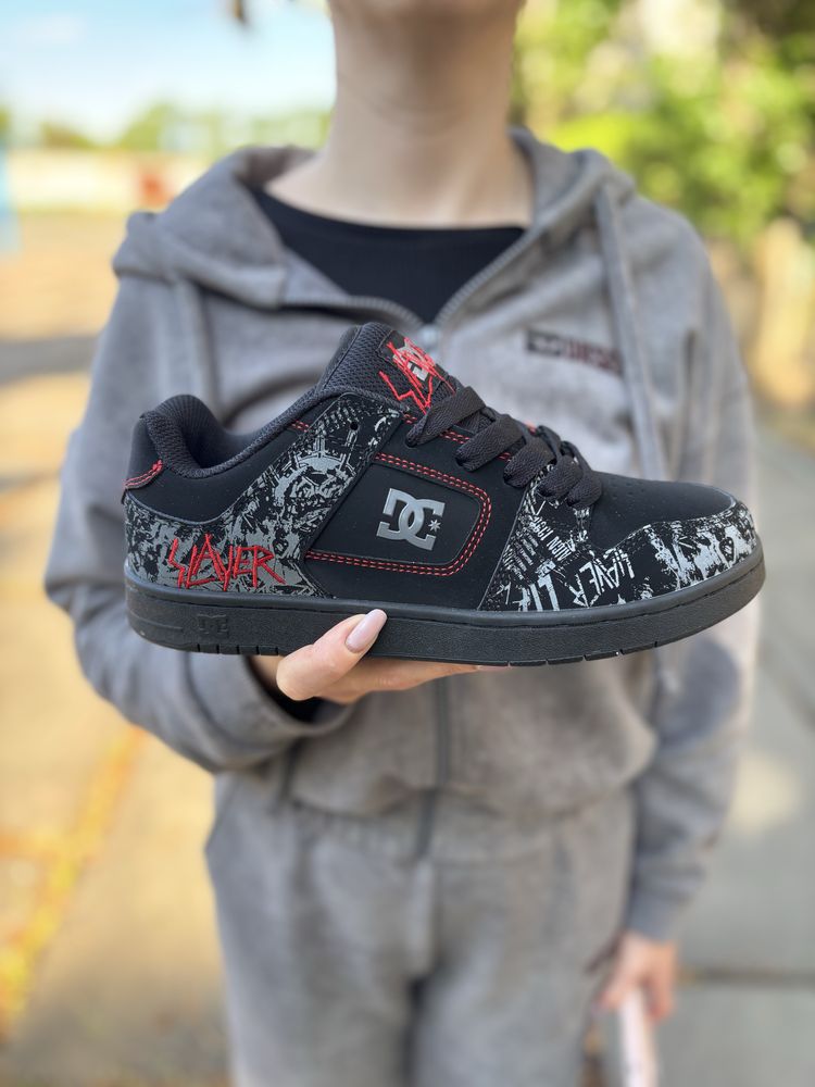 Чоловічі кросівки DC x Slayer Court Graffik Black