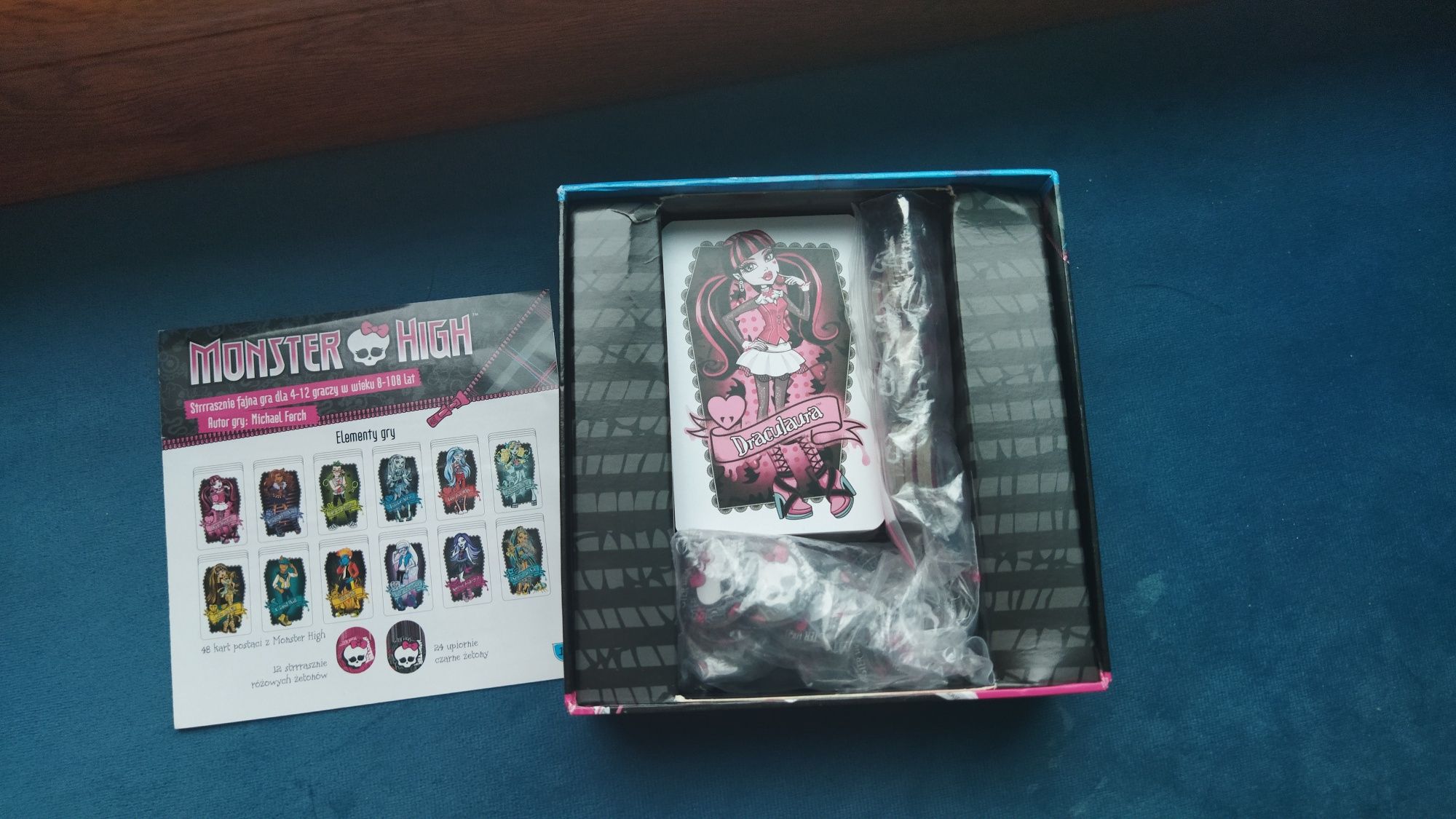 Monster High, Strrrasznie fajna gra karciana, Egmont