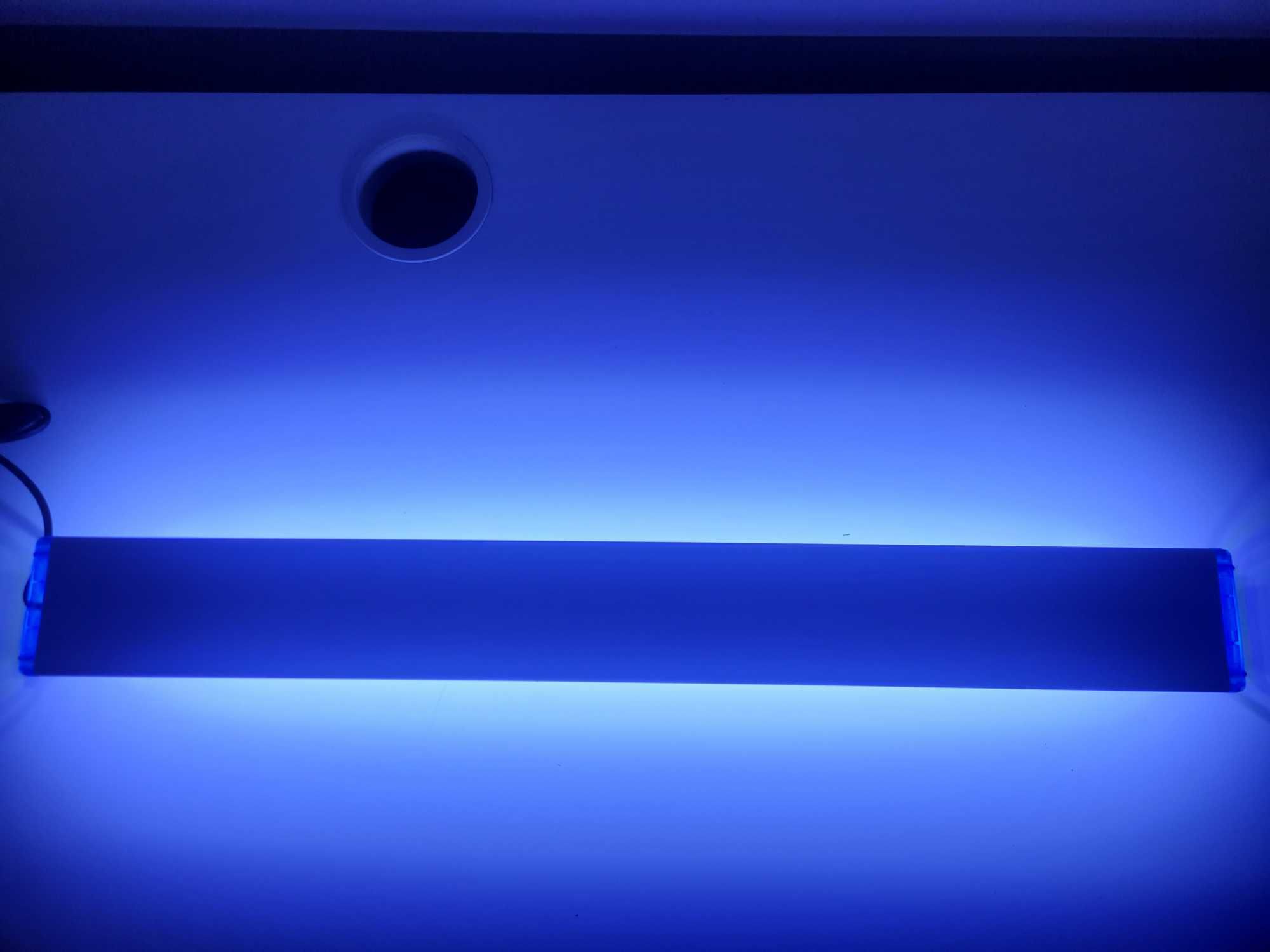 Oświetlenie LED 24W do akwarium pod ryby i rośliny, 18-75cm OKAZJA!