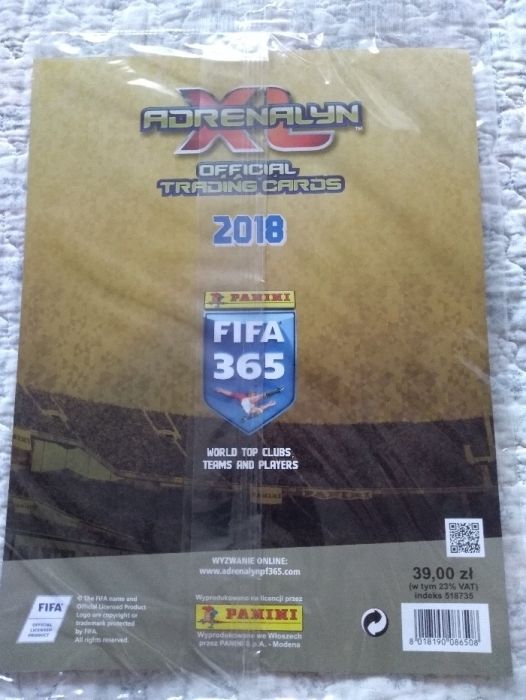 FIFA 365 Zestaw "Premium Gold" - 2018r