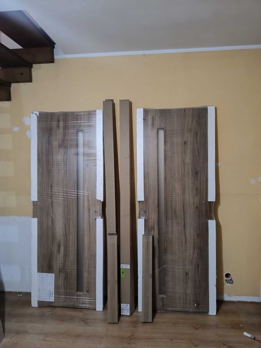 Drzwi wewnętrzne pokojowe Mati dąb catania 70 prawe Nawadoor 2xKOMPLET