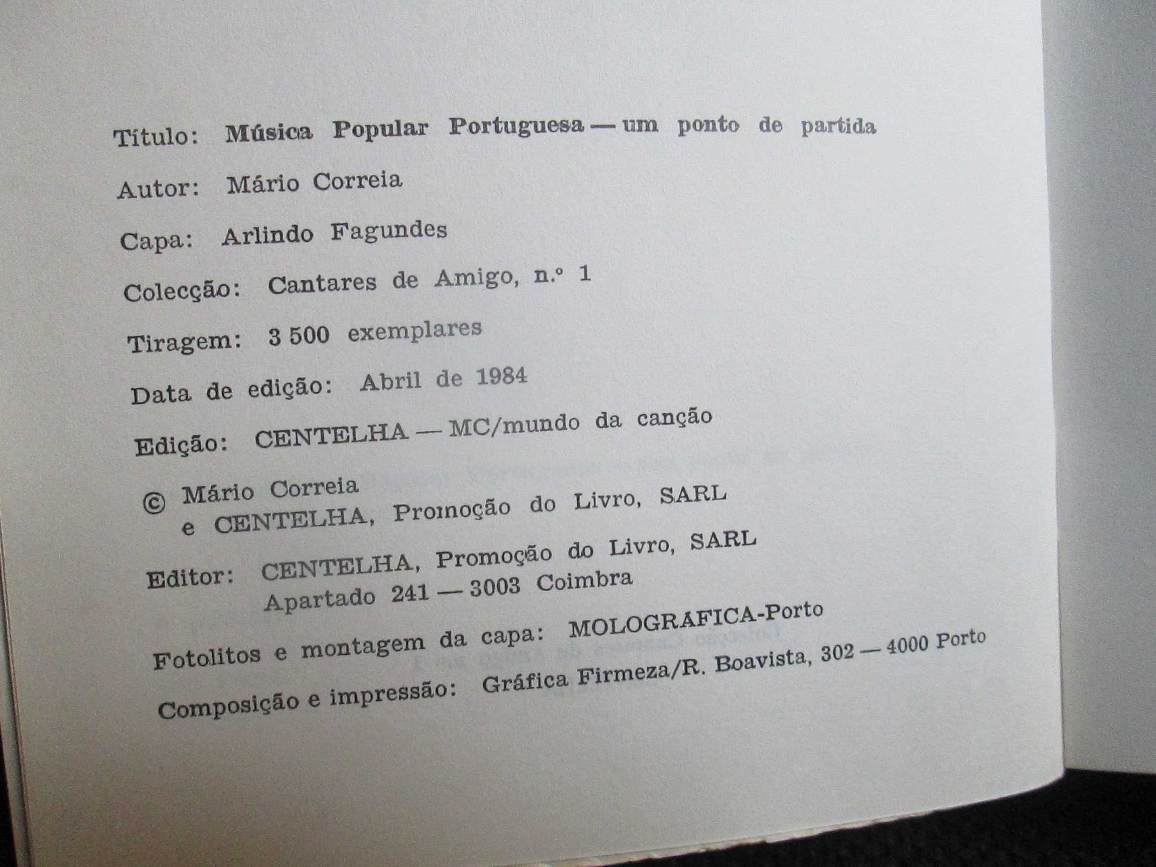 Música Popular Portuguesa, de Mário Correia