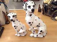 CÃO Loiça  - Dálmata em cerâmica - cão pequeno 45€ e 75€ médio Louça