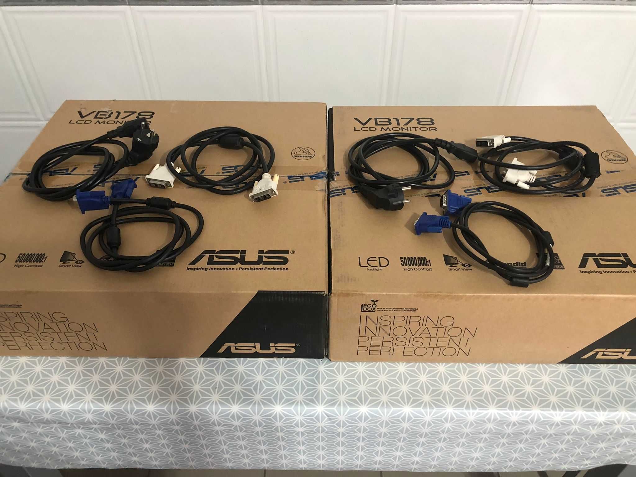 2 LCD Monitor Asus VB178