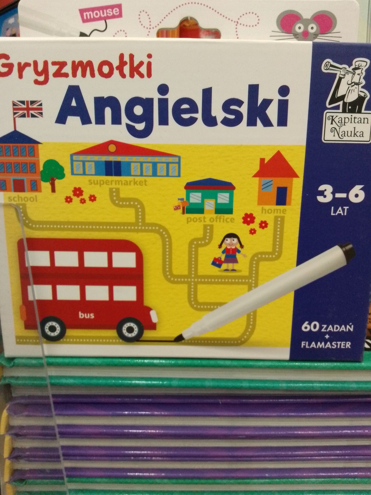 Dzień Dziecka Gryzmolki do nauki j.angielskiego