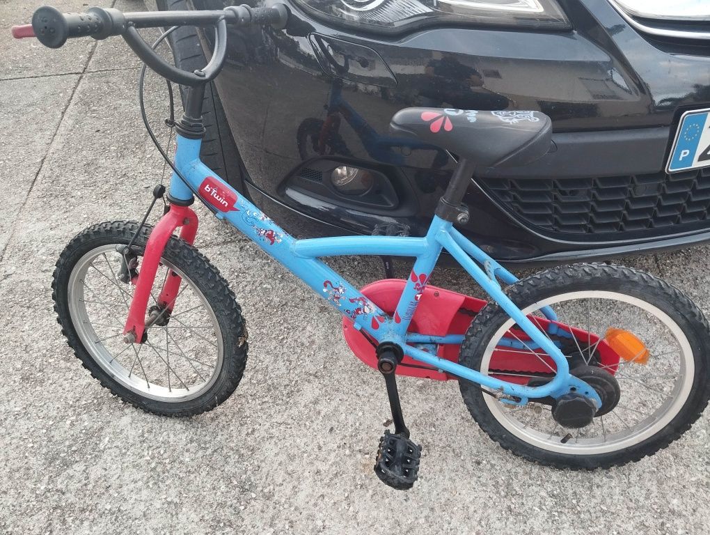 Bicicleta Criança Roda 16 dos 4 aos 7 anos