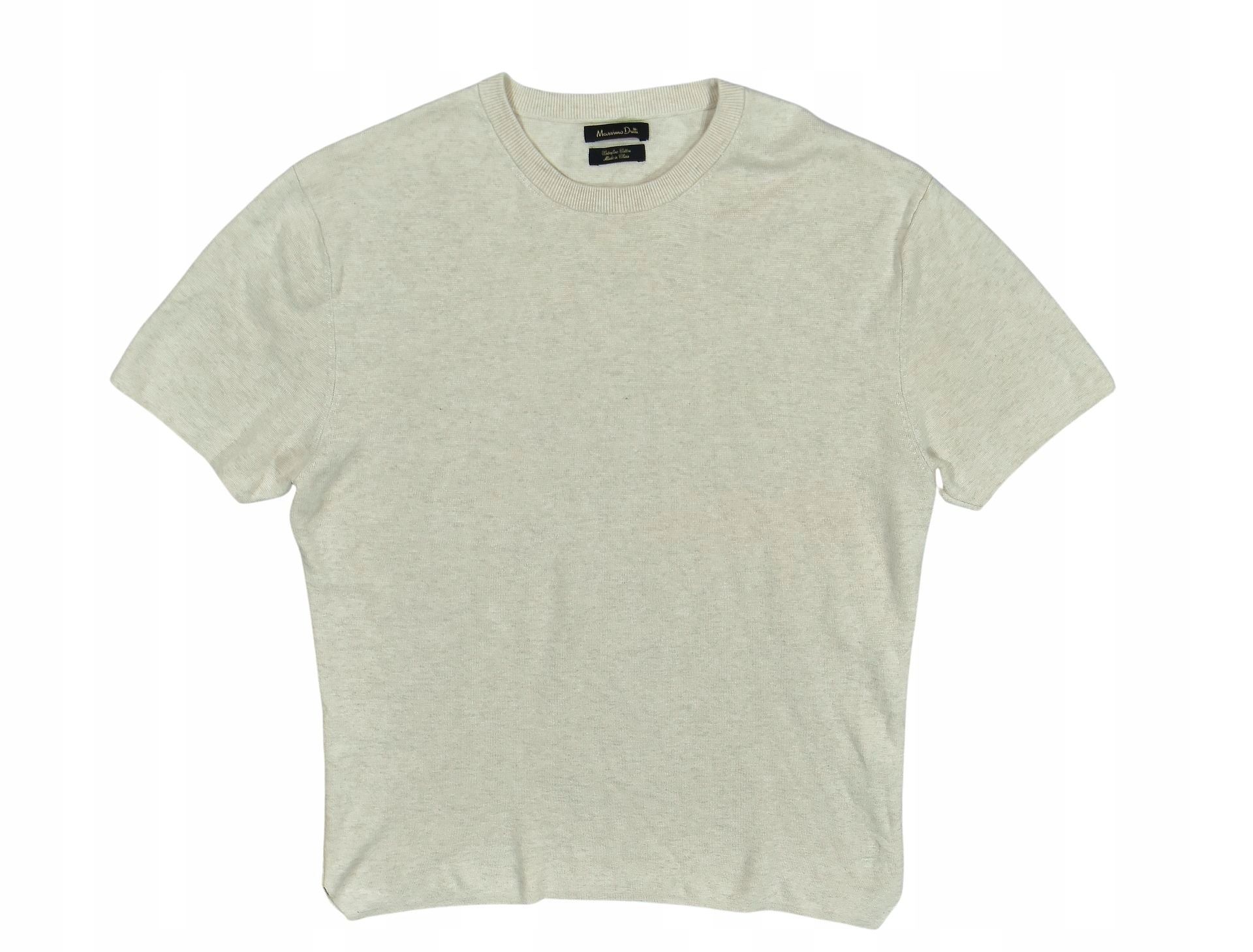 Massimo Dutti Extrafine Cotton Sweter Dzianinowy M