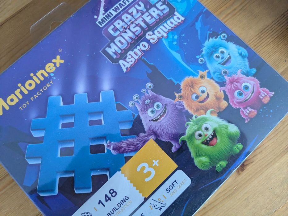 Marioinex Waffle Mini Crazy Monster Astro Squad