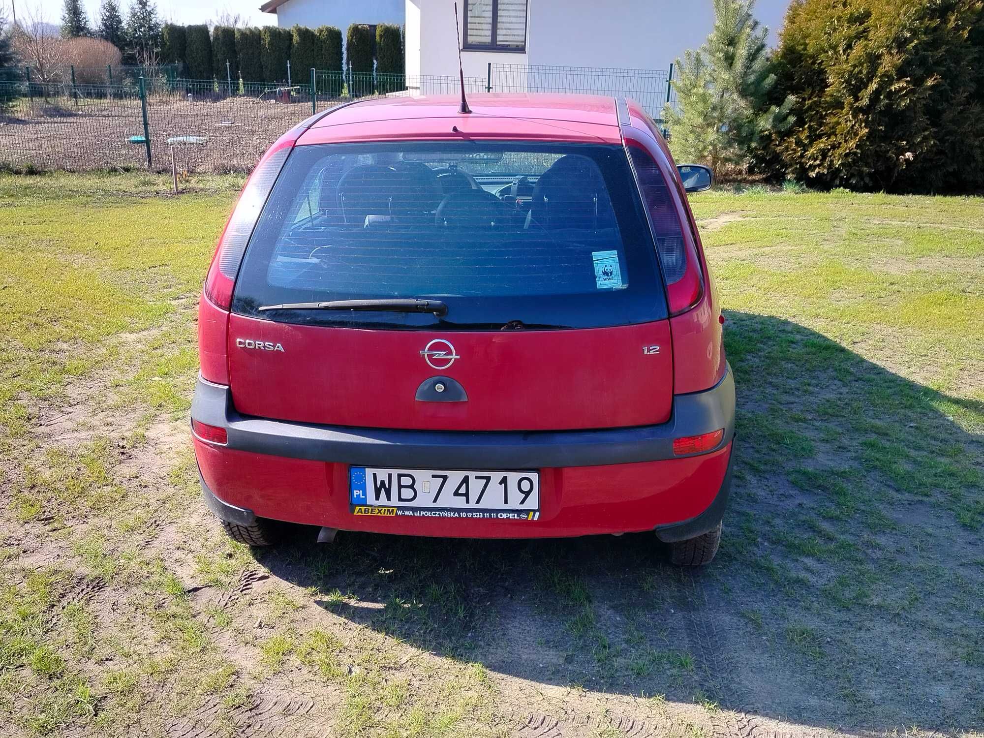 Opel Corsa-C 2003 1.2l benzyna (cena do negocjacji)