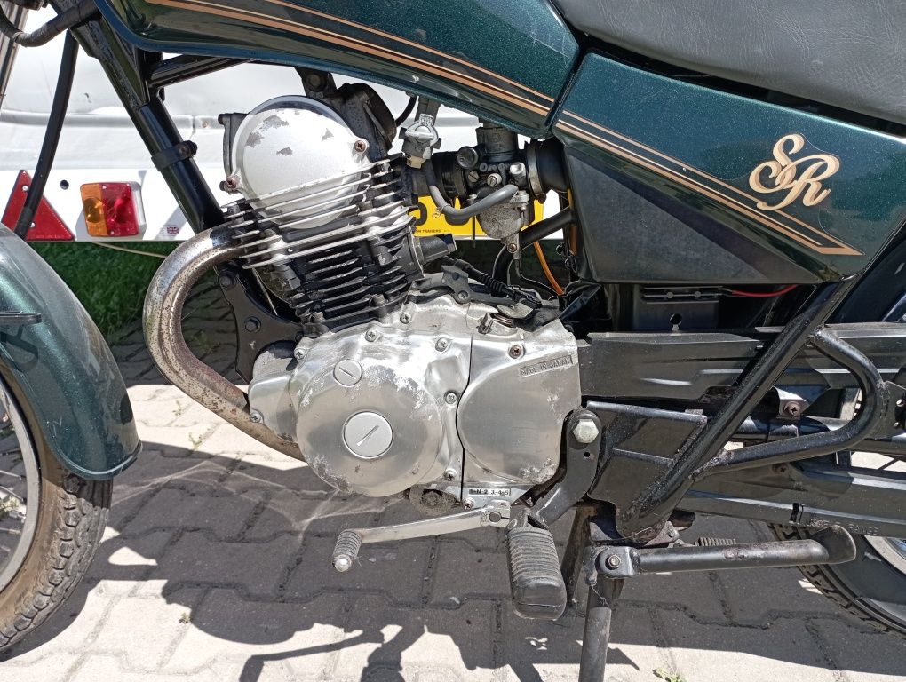 Yamaha SR 125 Zabytek Przebieg Tylko 7700 Oryginalny 1992r.