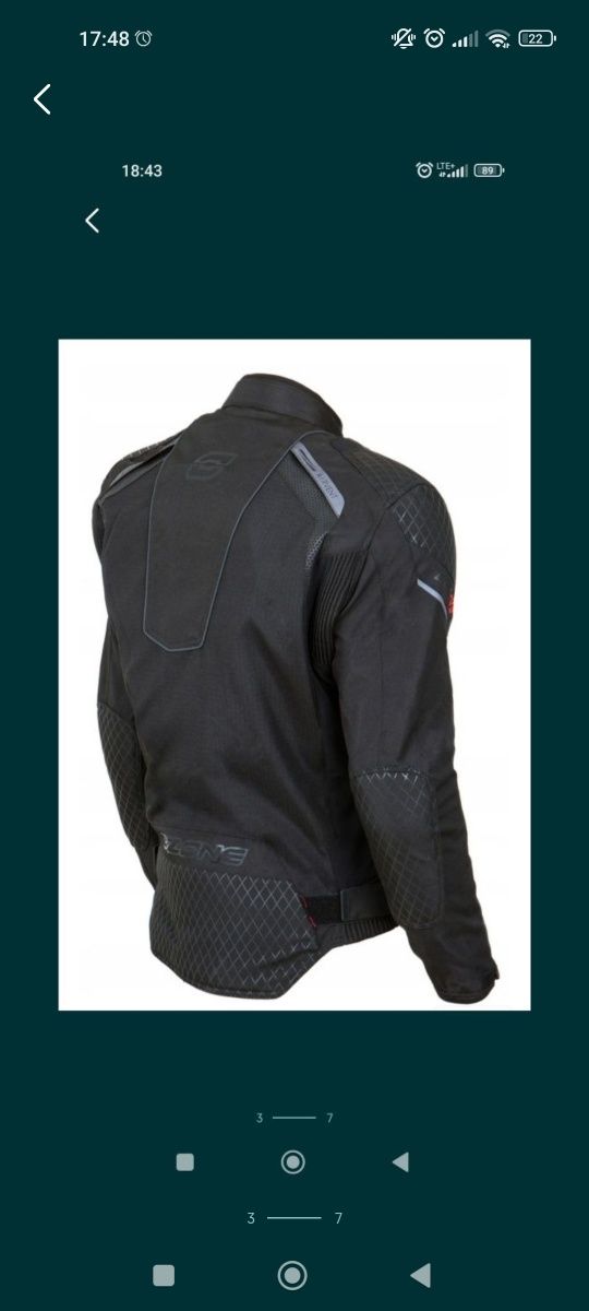 Rozmiar XS Kurtka kross jak nowa, OZONE, EDGE EVO BLACK