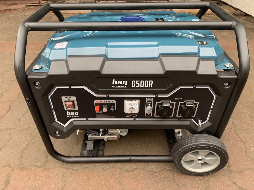 Генератор 5.5 кВт бензин BSG-6500R Omega Іспанія