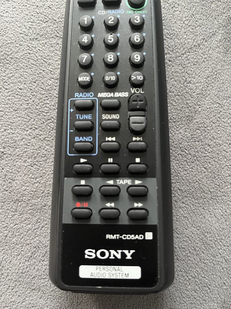 Pilot Sony RMT-CD5AD audio oryginał