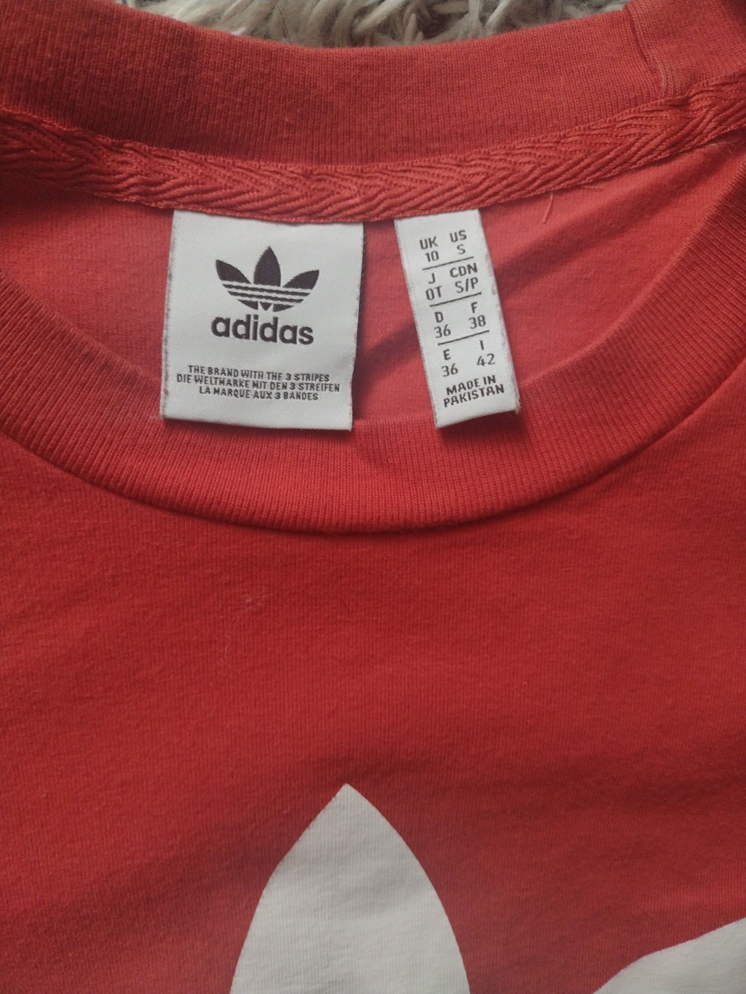 Koszulka Adidas czerwona