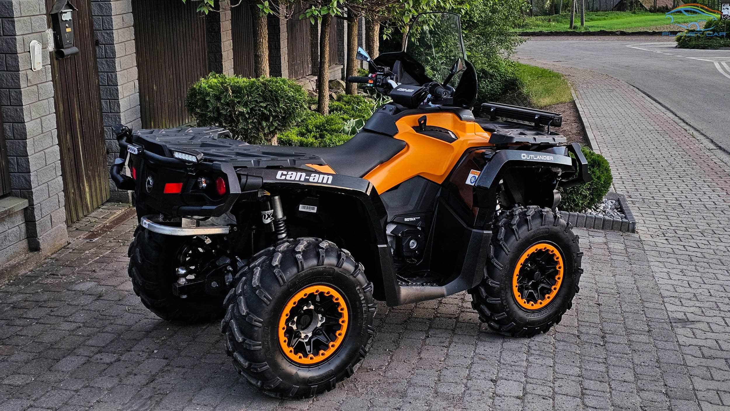 Can-Am Outlander 1000R XTP L7E FOX 1400 km !! Wyciągarka pług can am