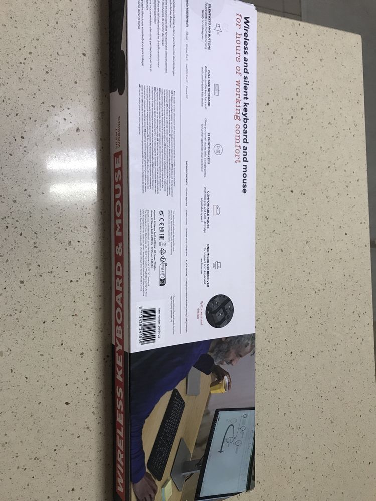 Conjunto de teclado e rato Trust NOVO
