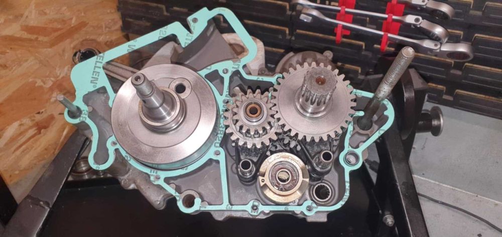KTM EXC 125 2t , KAT A , KAT B. Po odbudowie.