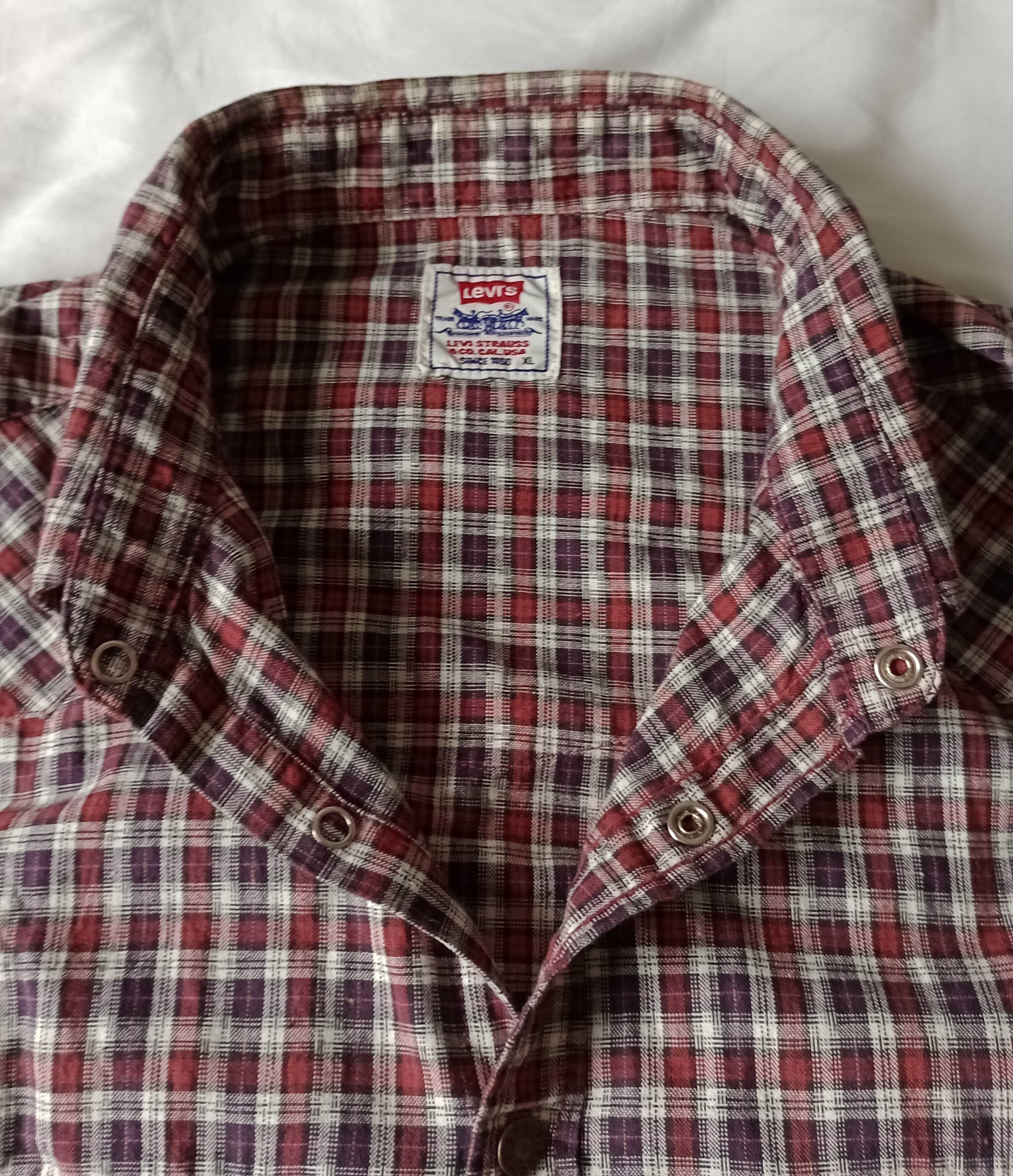 Camisa Levi's quadrados country XL