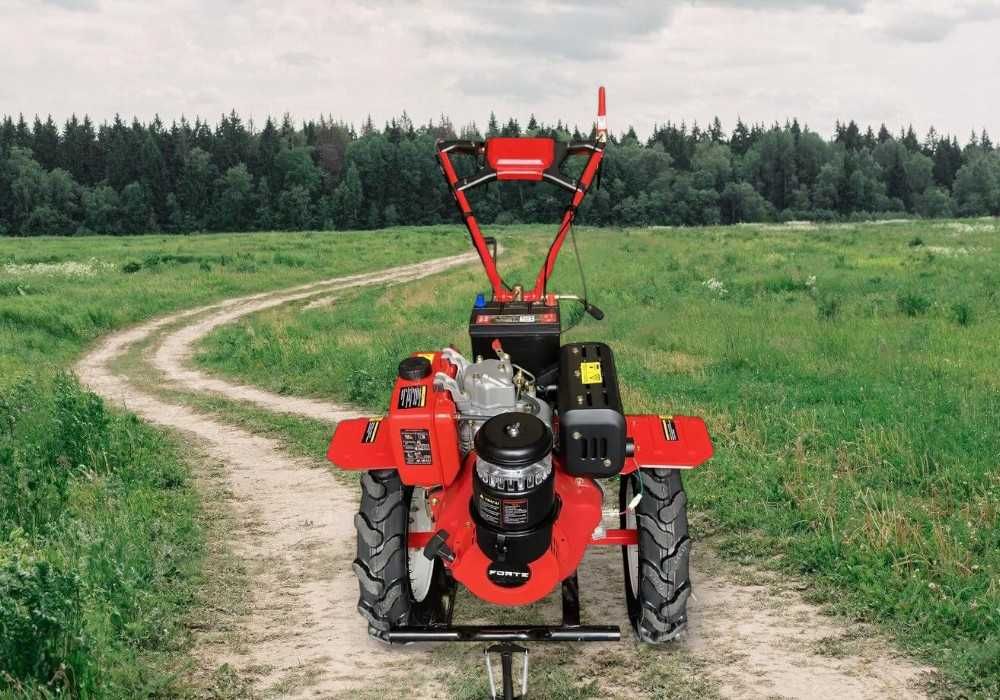 Мотоблок FORTE 1350E-3 Ел. старт / Дизель / +Фреза / Доставка / Кредит