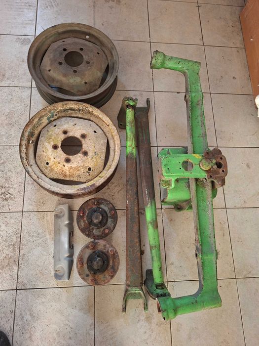 Przednia oś ursus c328 komplet