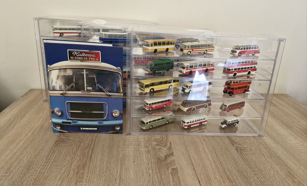 Kolekcja deagostini kultowe autobusy prl jelcz ikarus autosan