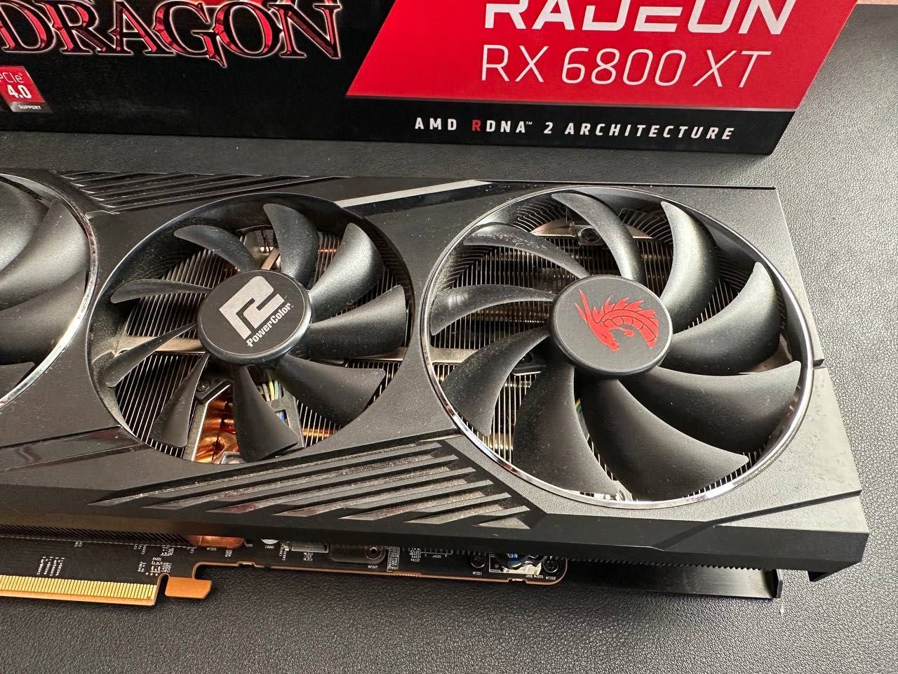 Видеокарта Radeon RX 6800 XT 16 GB Red Dragon