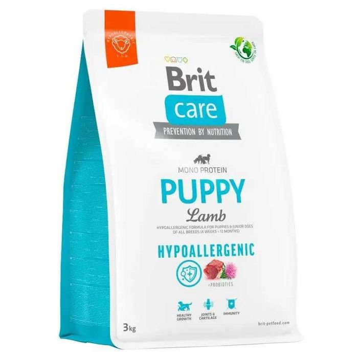 Корм для щенков Brit Care Puppy All Breed Lamb & Rice 3 кг Срок:08.26