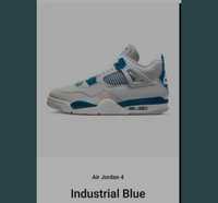 Jordan 4 industrial blue nowe