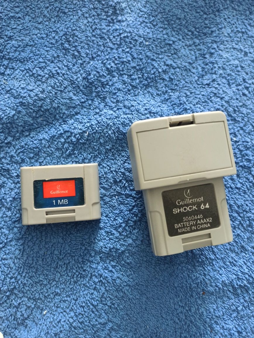 Controller Pak + Rumble Pak Nintendo 64 zamienniki