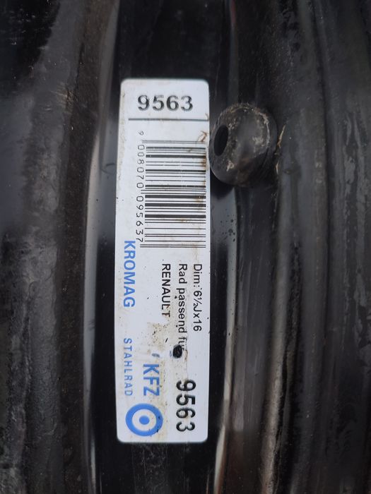 Диски R 16 Renault 6.5Jx16
