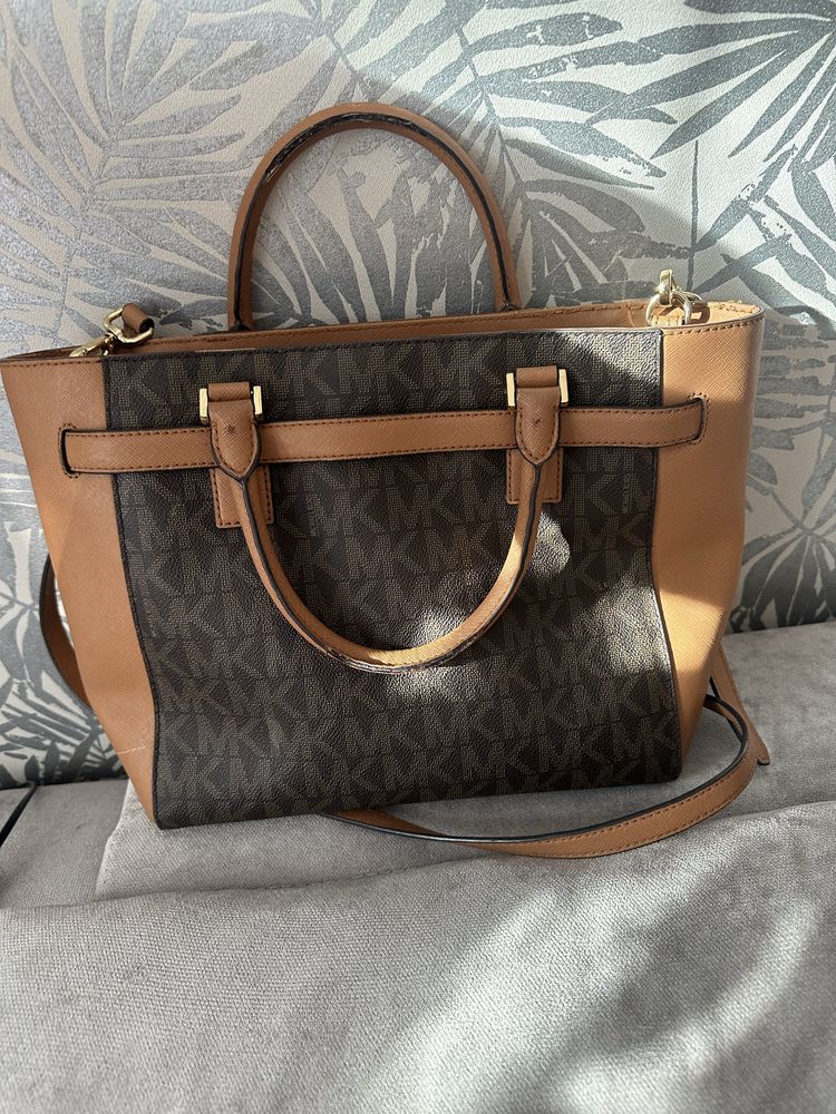 Michael kors сумка кожа сафьяно