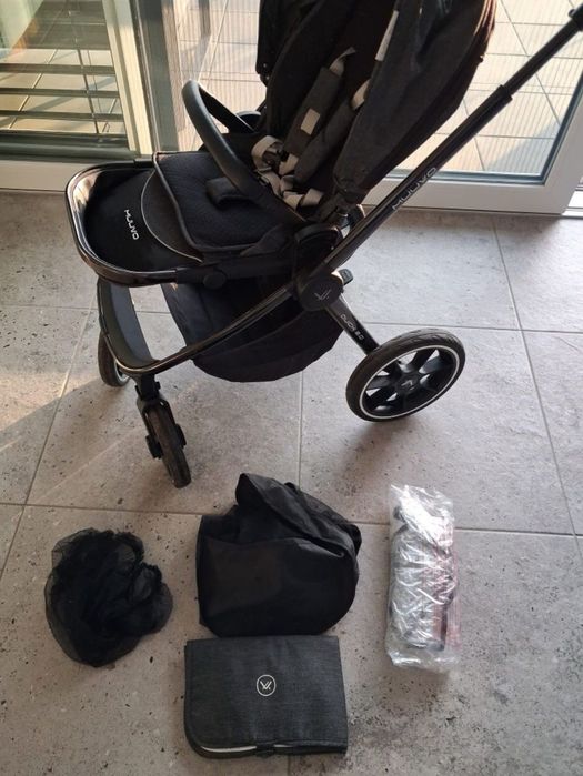 Wózek Muuvo Quick 2.0 2w1 Gondola Spacerówka Full Zestaw Stan BDB