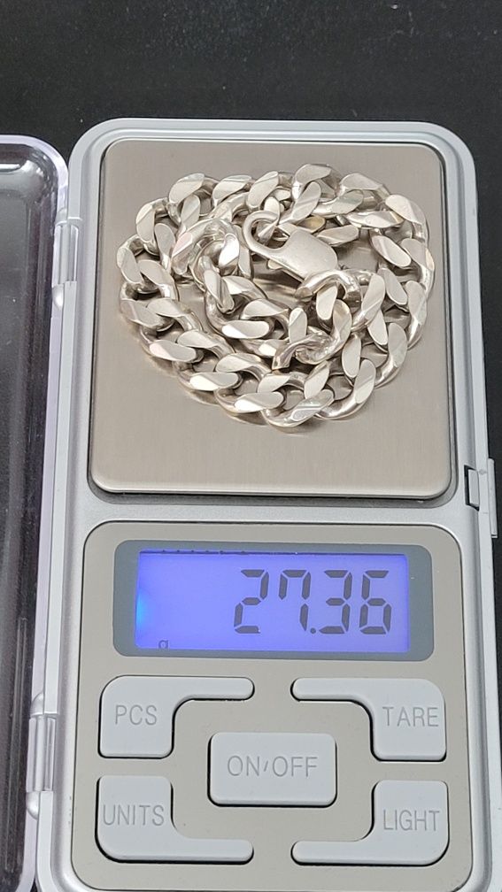 Bransoleta męska srebro 925  27g