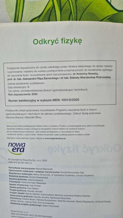 Odkryć fizykę 2 podstawa