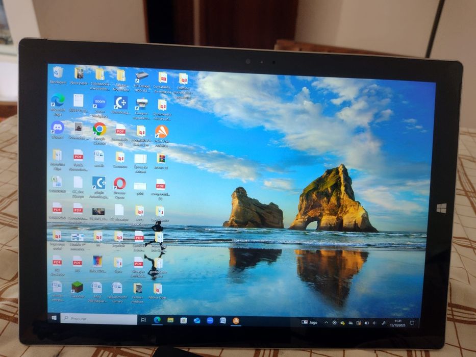 Surface pro 3 com carregador rápido