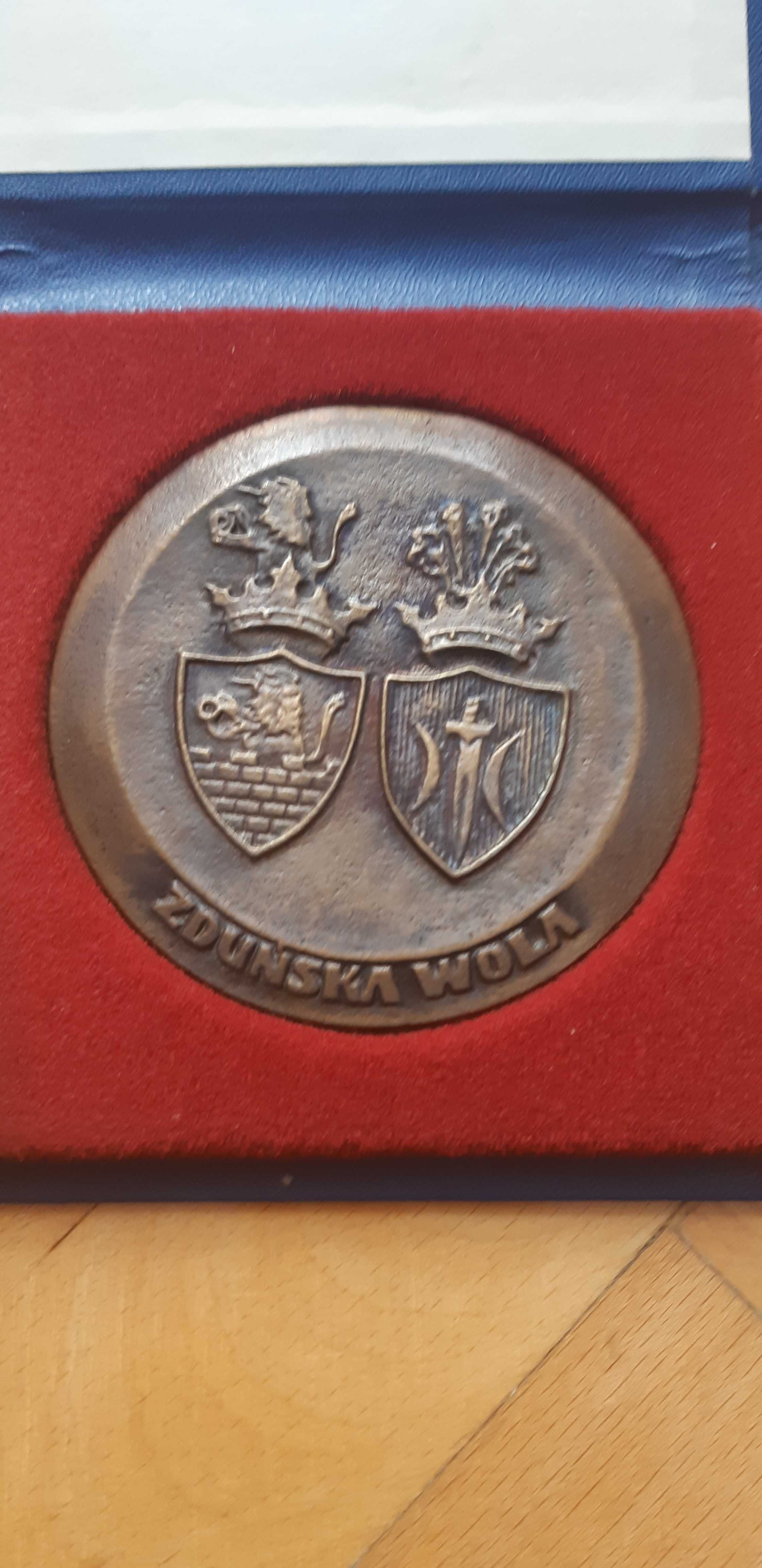 medal Zduńska Wola - średnica 8,5 cm