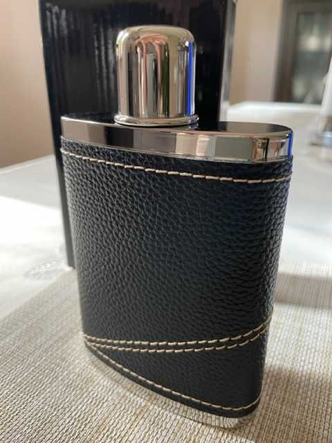 piersiówka metalowo skórzana 240ml