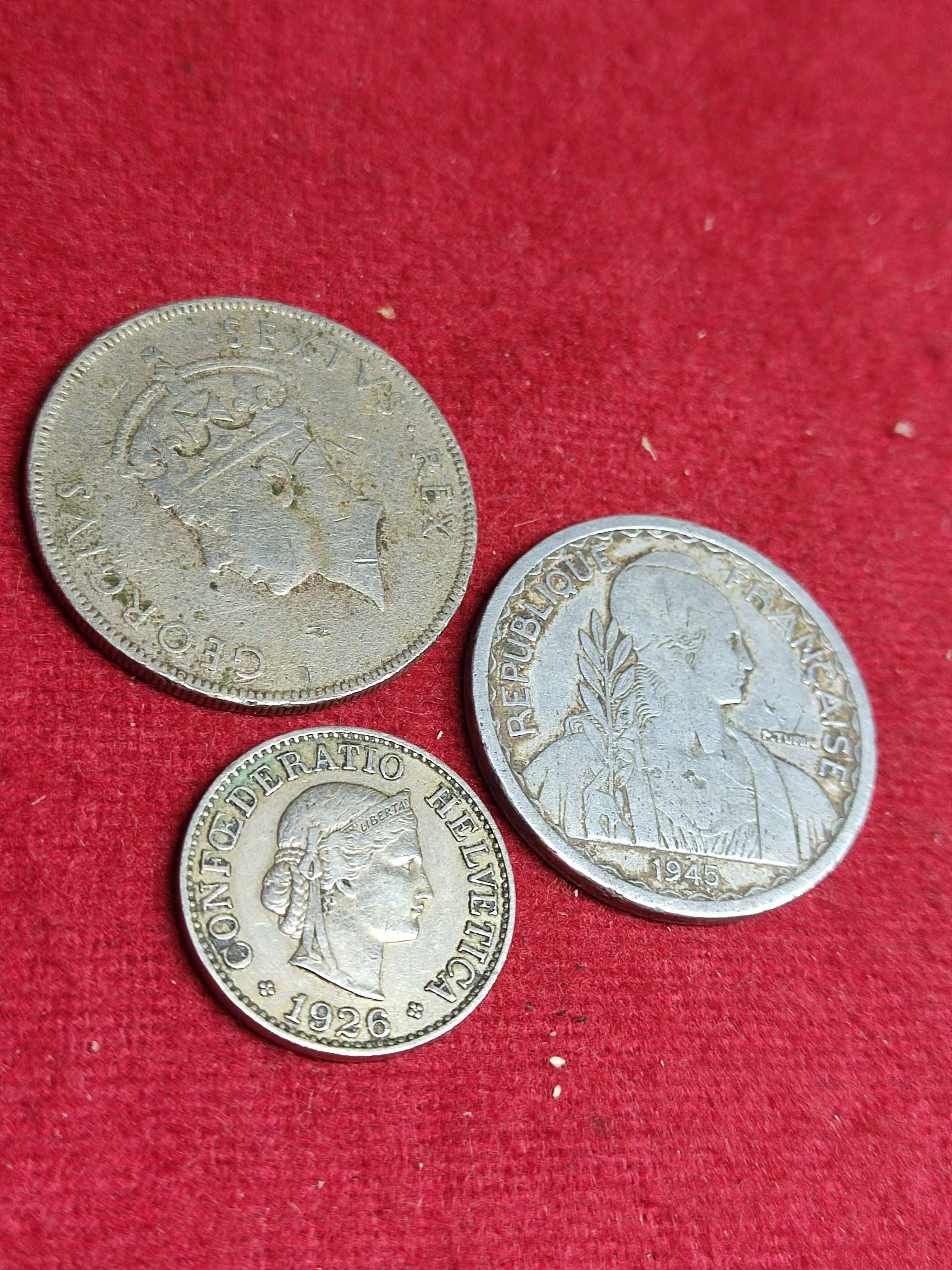 Lote de 12 moedas diversos paises, C077