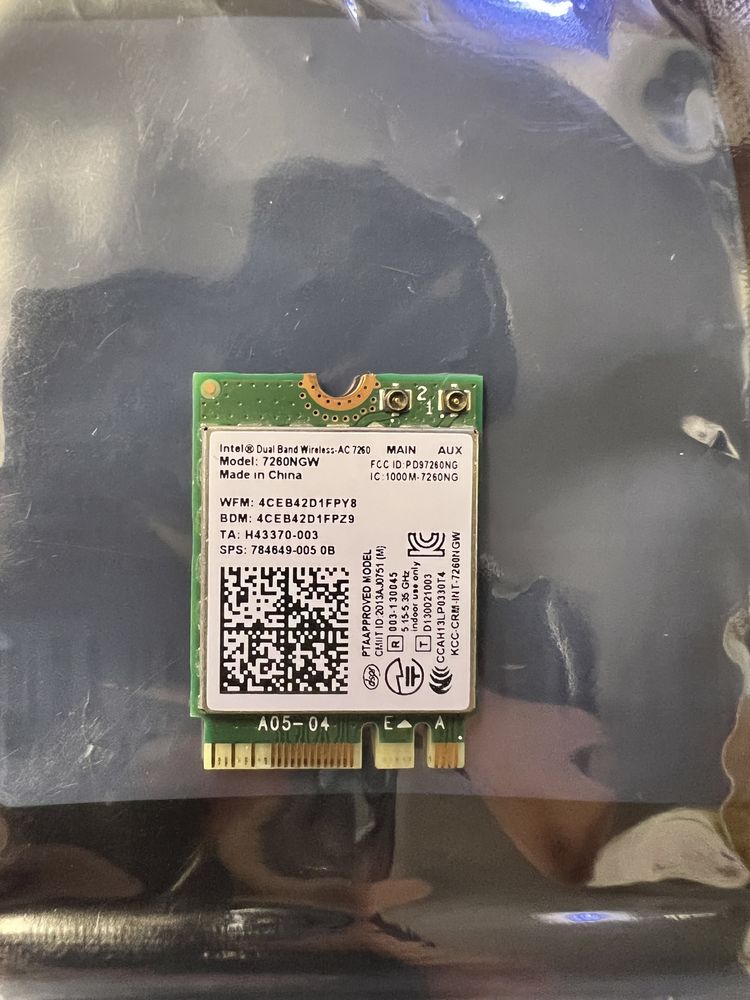 Bluetooth 4.0 WiFi  Адаптор 7260