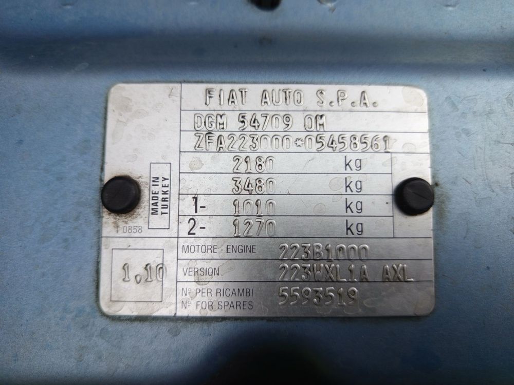 Фіат Добло 1.9 fiat doblo