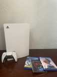 Продам Sony Playstation 5 + 3 диски