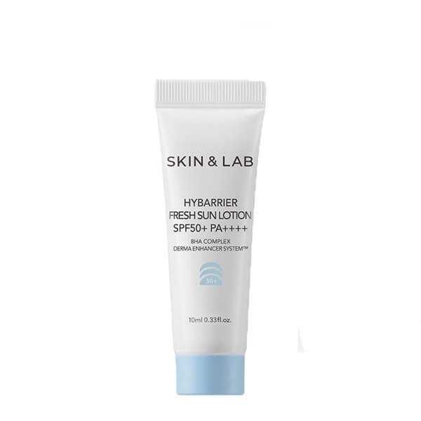 Зволожуючий сонцезахисний лосьйон Skin&Lab Hybarrier Fresh Sun SPF50