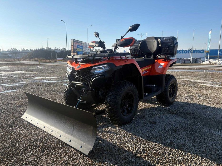 CF MOTO 520L 2024r. KUFER + PŁUG   RATY //LEASING // VAT 23%