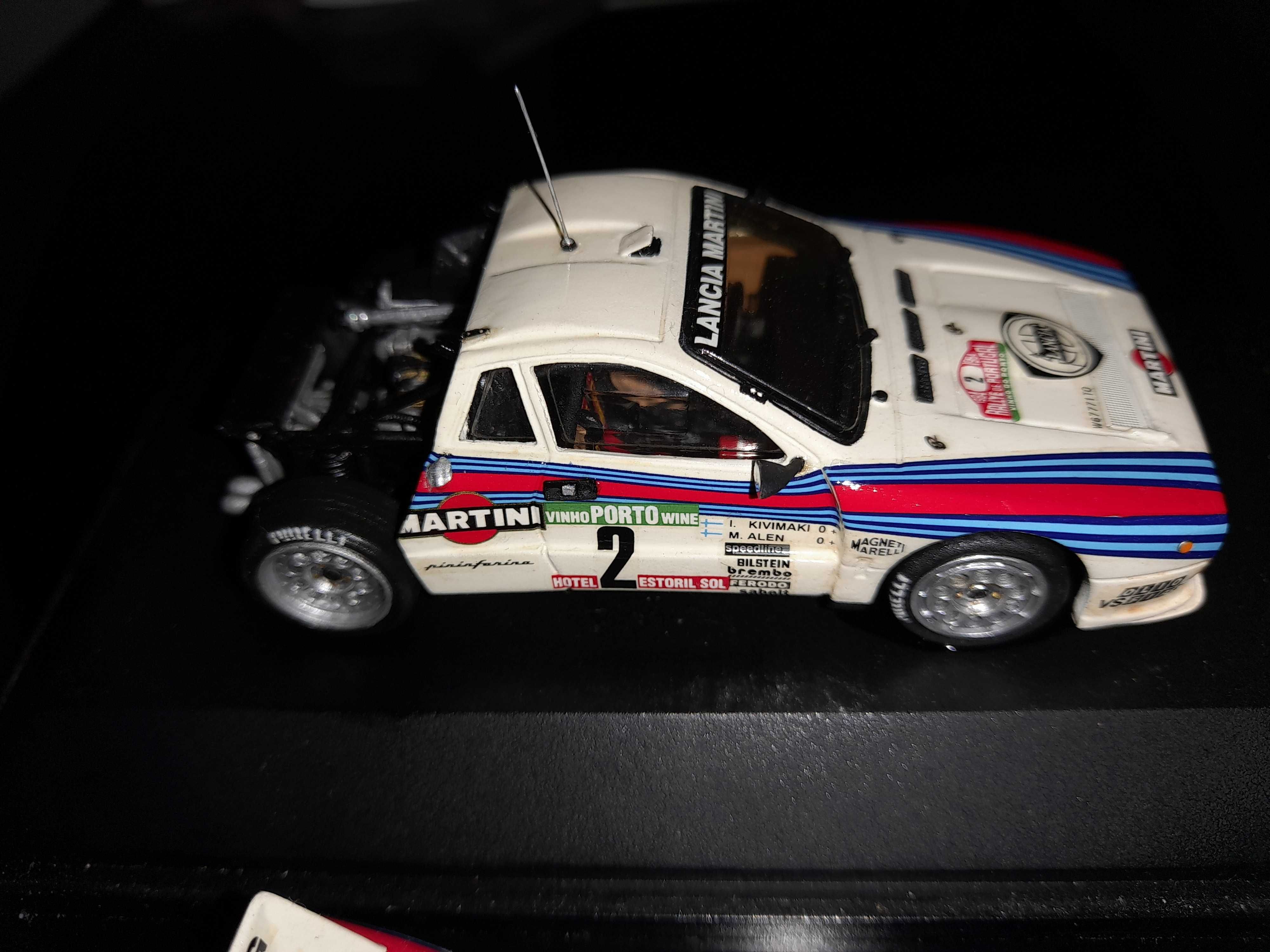 1/43 Kit montado Racing 43  Lancia 037 M. Alen 2º Rali Portugal 1984