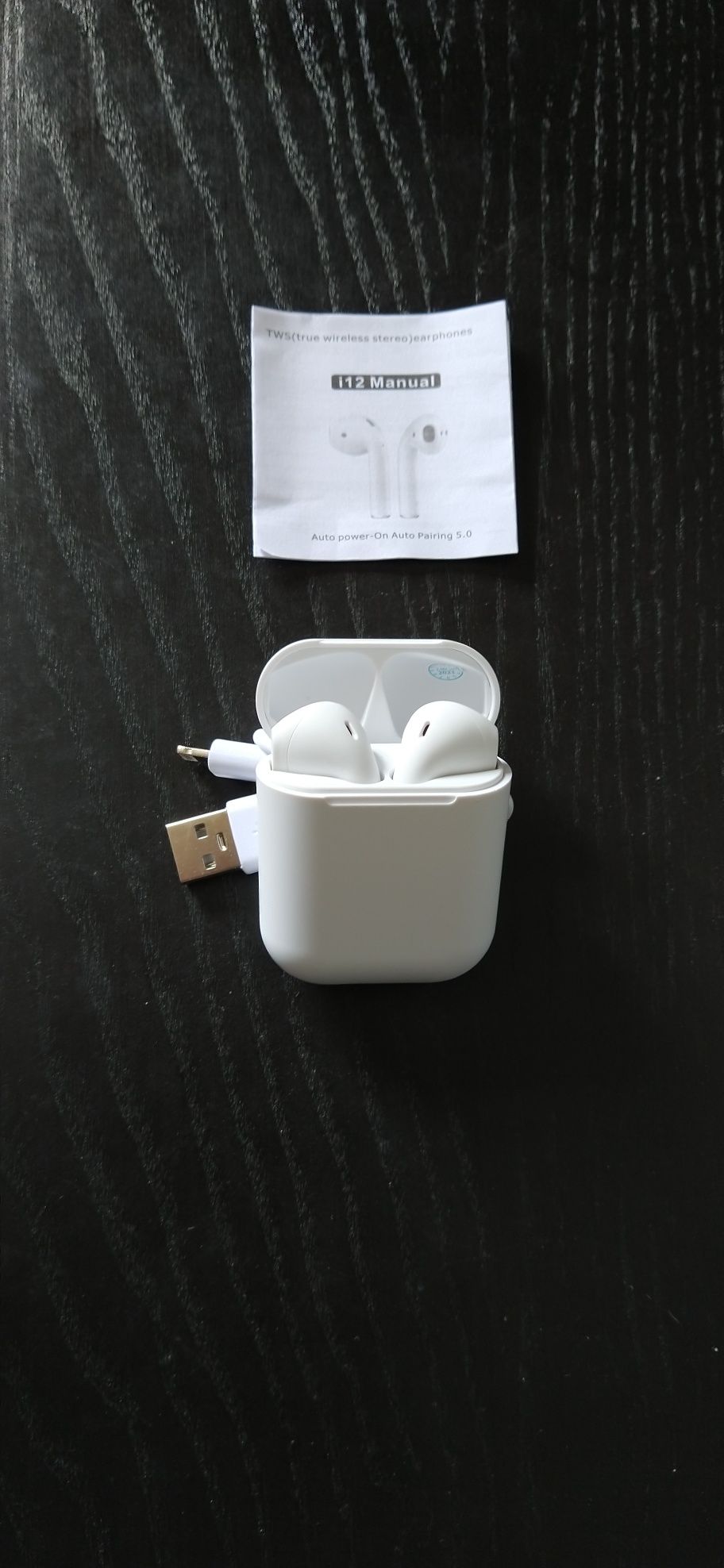 EarPods auriculares sem fios Bluetooth i12 TWS Novos