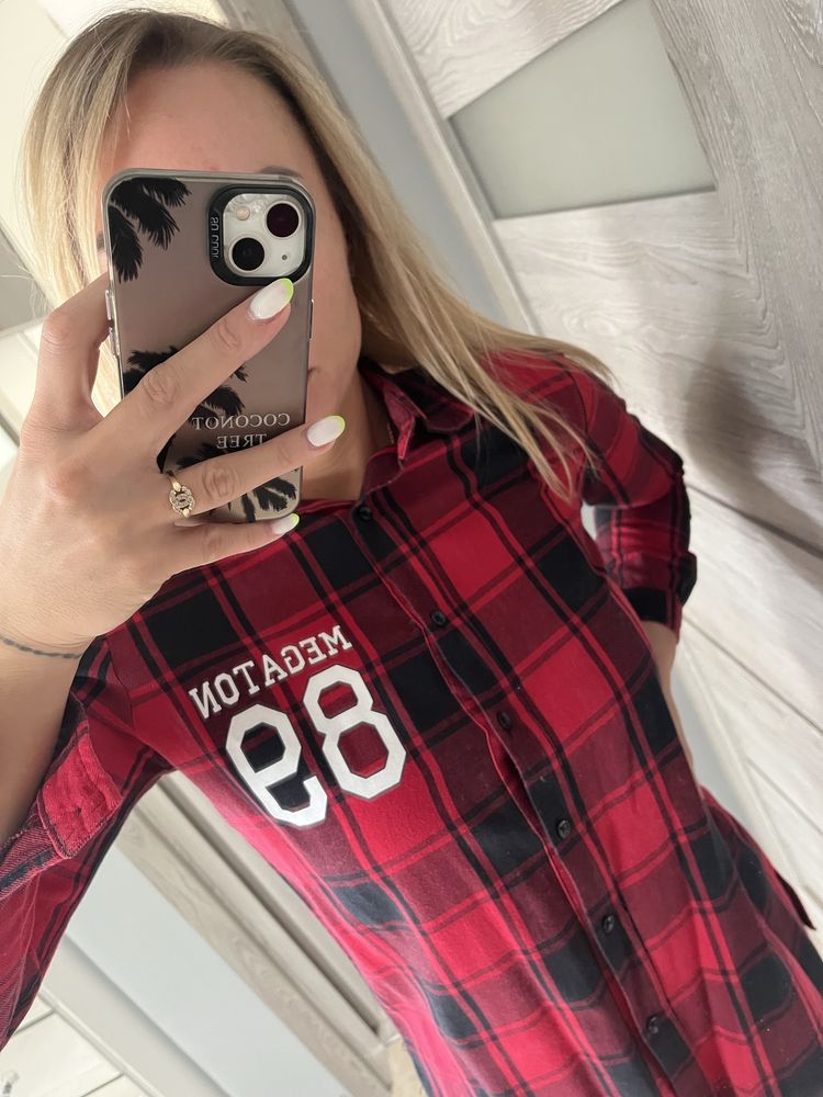 Koszula Zara w krate sportowa