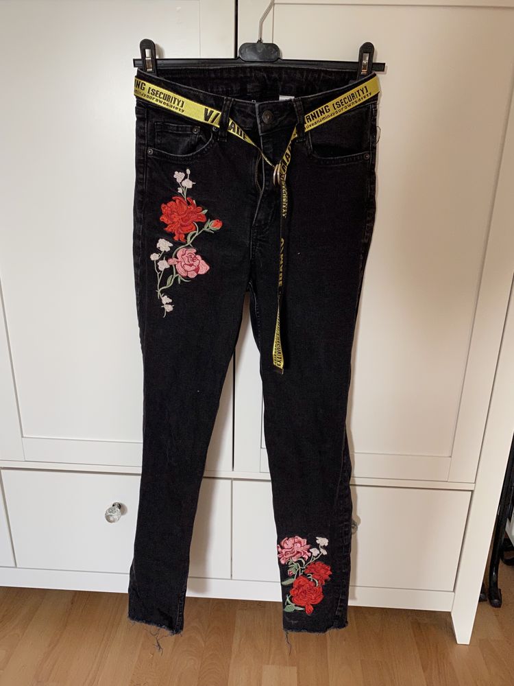 Spodnie jeansowe damskie H&M