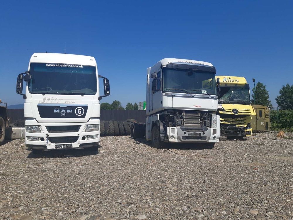 Разборка Man TGX TGA EEV440 2001-2012 г. на запчасти