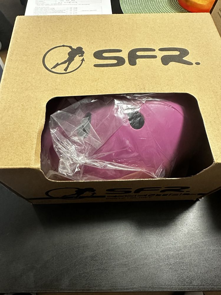Kask SFR Essenttials - kolor Matt Pink obwód 49-52 cm