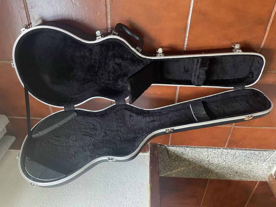 Hard case guitarra eletrica mala rigida